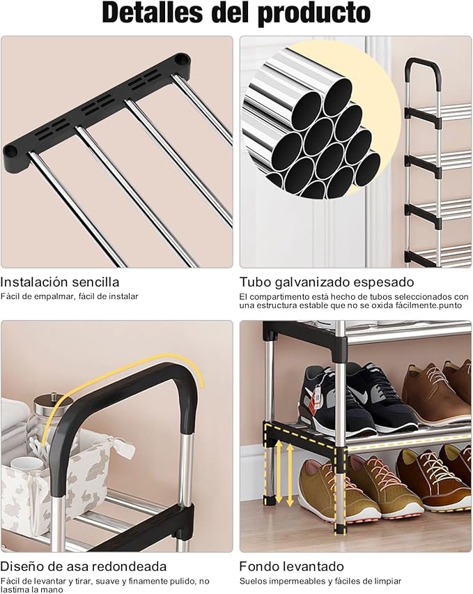 Armonía Vertical™: El Organizador de Calzado que Transforma el Caos en Paz