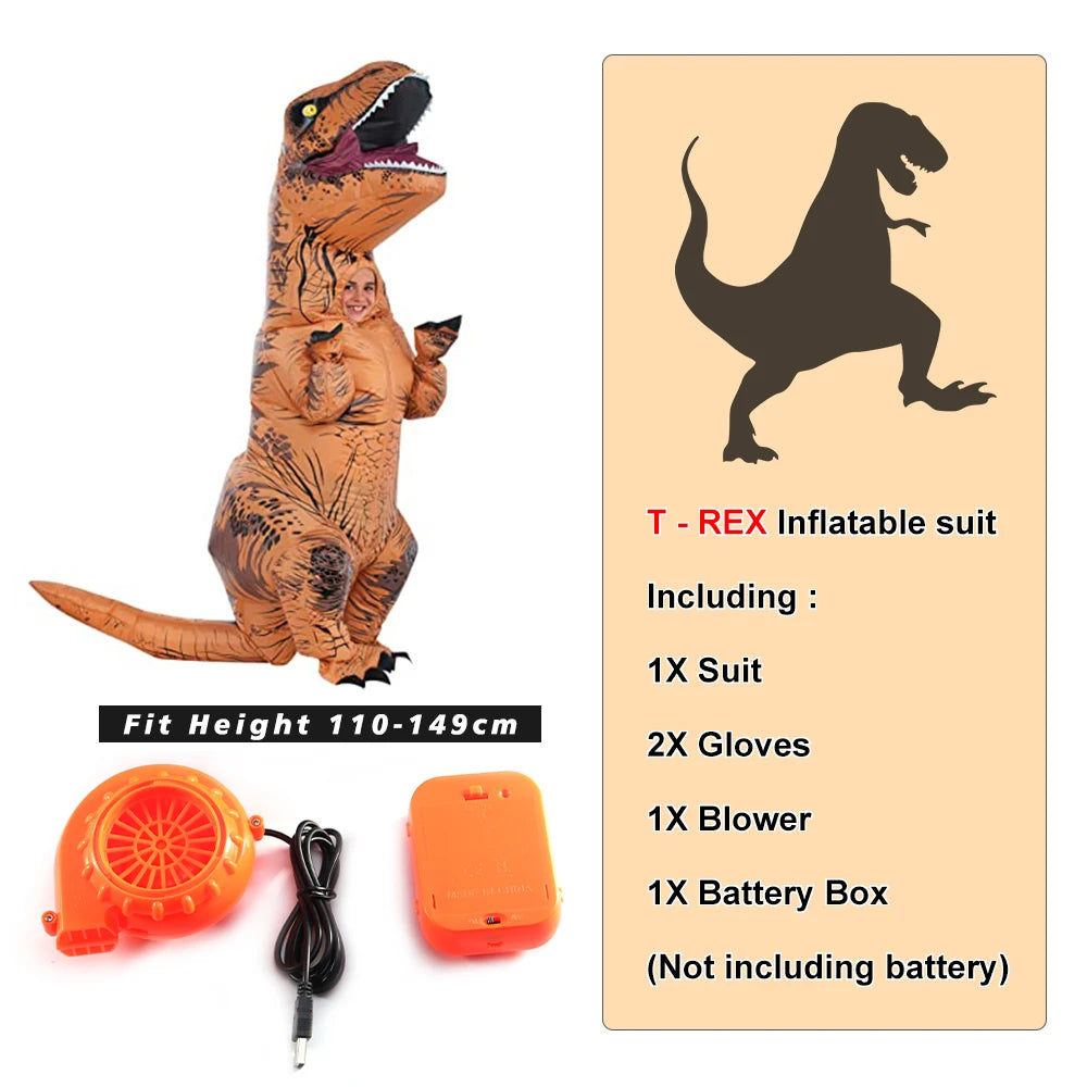 Disfraz T-Rex Inflable Gigante | Sé el Alma de la Fiesta