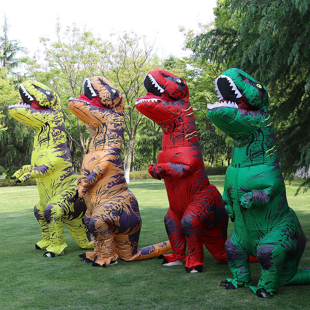 Disfraz T-Rex Inflable Gigante | Sé el Alma de la Fiesta