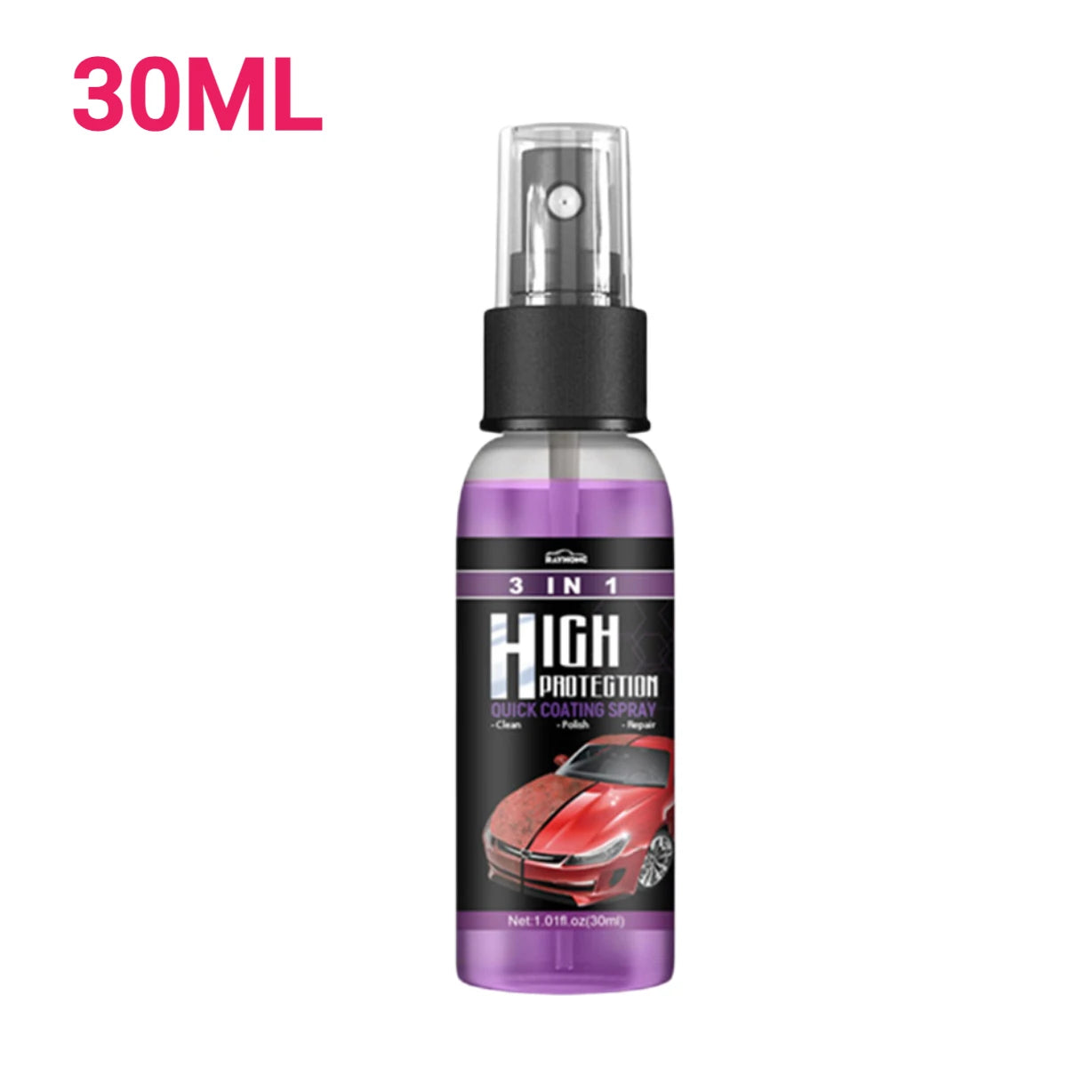 Escudo Cerámico 3 en 1 | Brillo y Protección para Tu Auto