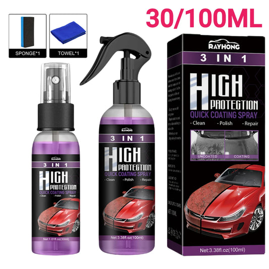 Escudo Cerámico 3 en 1 | Brillo y Protección para Tu Auto