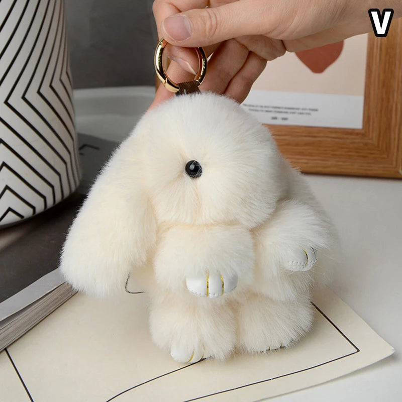Llavero Peluche de Conejo: El Detalle que Todos Quieren. 15cm de Suavidad y Estilo Único para tu Bolso