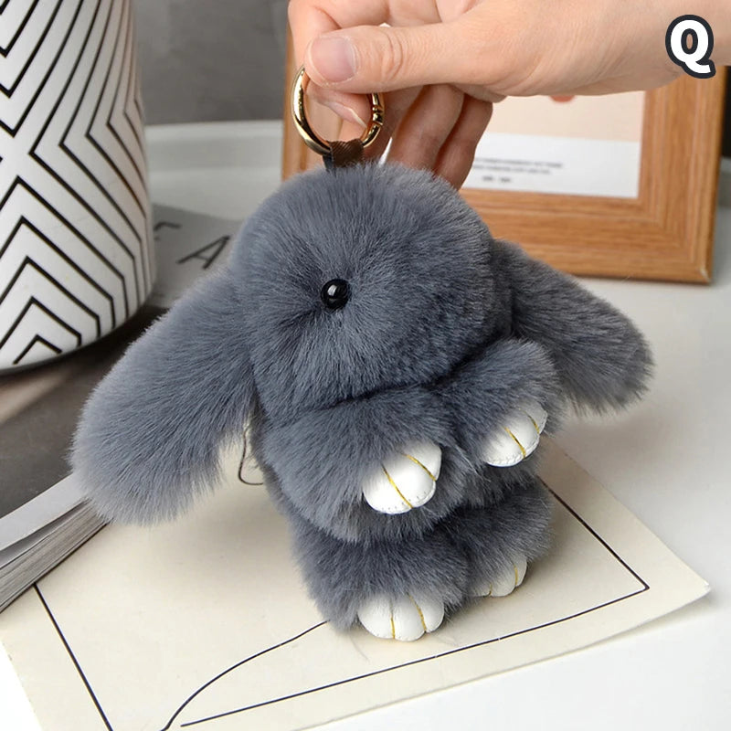 Llavero Peluche de Conejo: El Detalle que Todos Quieren. 15cm de Suavidad y Estilo Único para tu Bolso