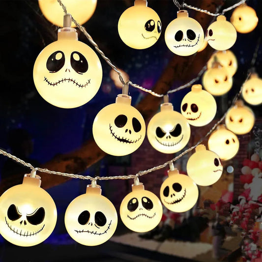 Guirnalda de Luces Fantasma LED: El Secreto para un Halloween Mágico y Espeluznante (Edición 2025)