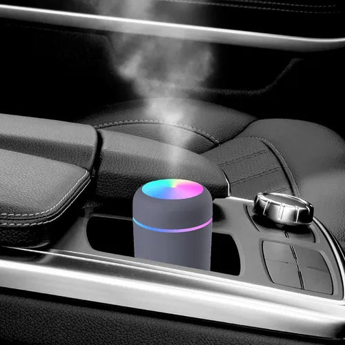 Crea Tu Oasis de Bienestar: Mini Humidificador y Difusor de Aromas con Luz LED