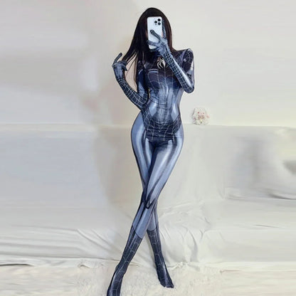 Disfraz Spiderman Mujer: Bodysuit Cosplay de Alta Calidad