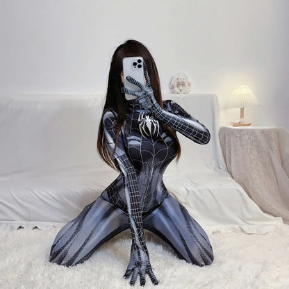 Disfraz Spiderman Mujer: Bodysuit Cosplay de Alta Calidad